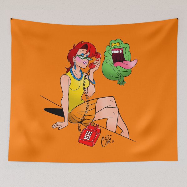 Item preview, BEAUTIFUL JANINE MELNITZ + SLIMER - D1 designed and sold by CuPensky.