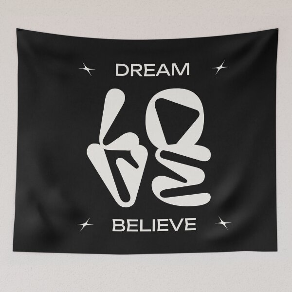 Item preview, DREAM LOVE BELIEVE designed and sold by Lucio Costa.
