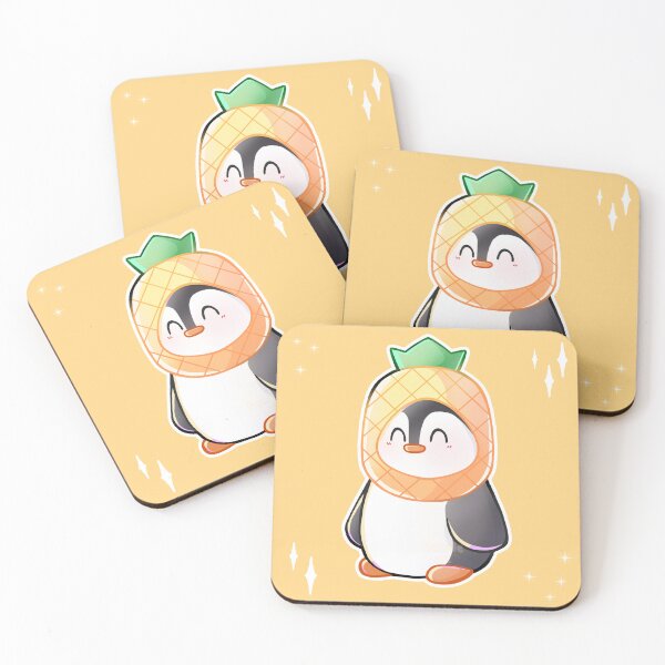 Item preview, Pineapple Fruit Penguin designed and sold by franzieart.