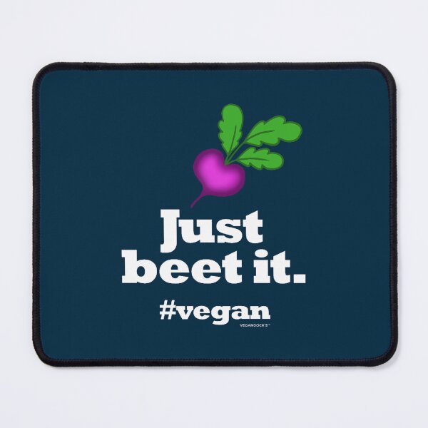 Item preview, VeganJust Beet It Funny Gift T for Vegans designed and sold by blockdrooks.