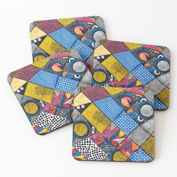 Item preview, Colorful African art print designed and sold by dcrc.