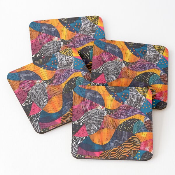 Item preview, Colorful African art print designed and sold by dcrc.