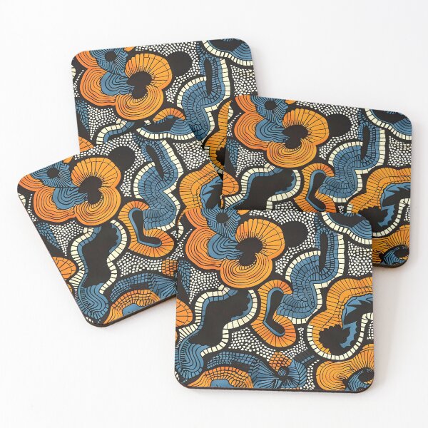 Item preview, colorful african art print designed and sold by dcrc.