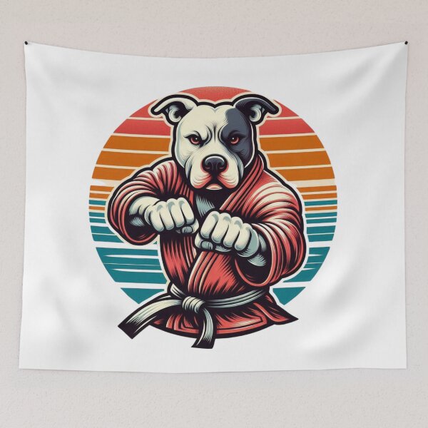 Item preview, Pit Bull Fist of Fury designed and sold by silklotus.