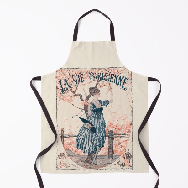 Item preview, La Vie Parisienne - Fleurs de pêcher, Illustration by Chéri Hérouard - Art Deco designed and sold by elektronen.
