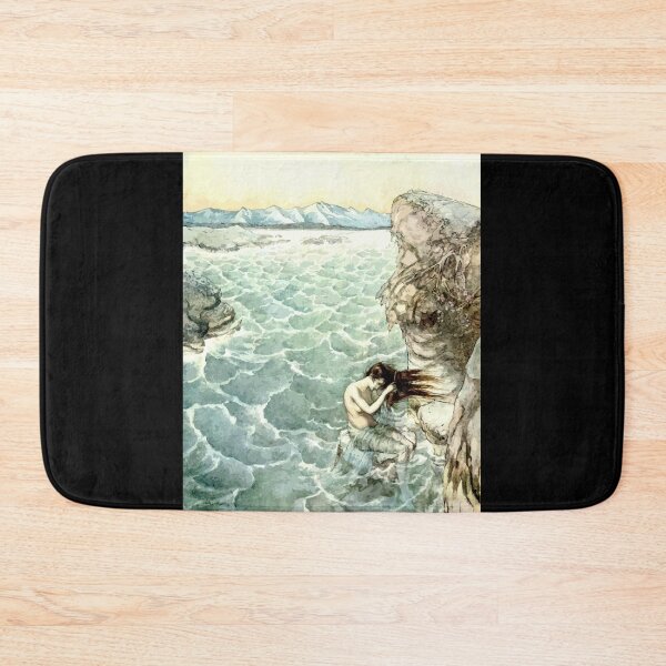 Item preview, Bathing in a Sea Cove - Arthur Rackham designed and sold by forgottenbeauty.