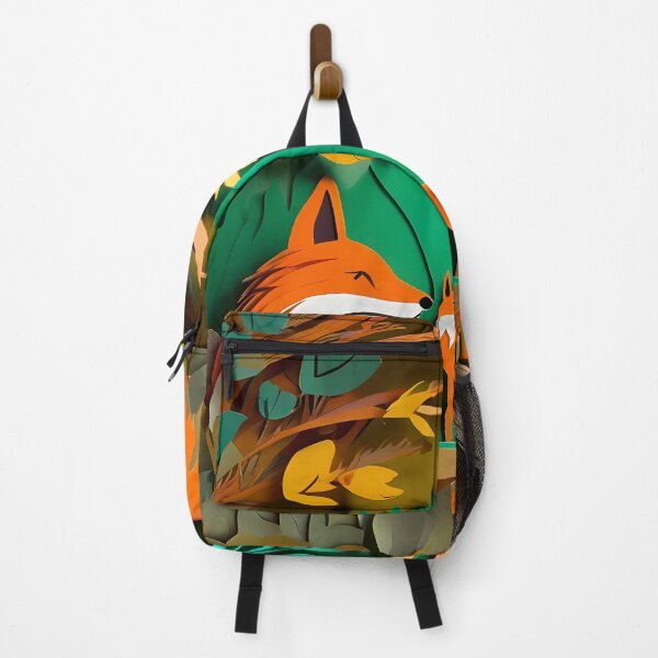 Item preview, Cute Fox Paper Cut Digital Art designed and sold by PaintedPixels01.
