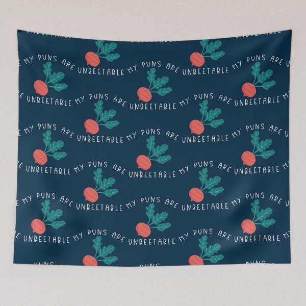 Item preview, My Puns Are Unbeetable Relaxed Fit designed and sold by blockdrooks.