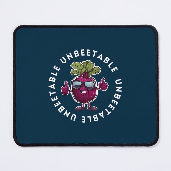 Item preview, unbeetable vegetable beet root pun designed and sold by blockdrooks.