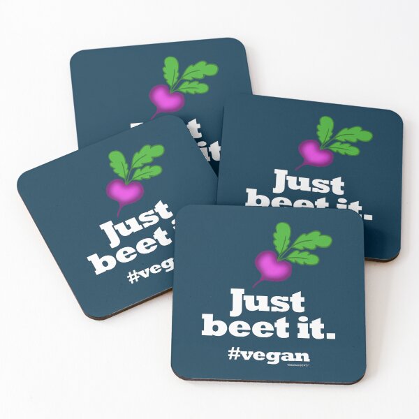 Item preview, VeganJust Beet It Funny Gift T for Vegans designed and sold by blockdrooks.