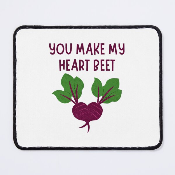Item preview, You Make My Heart Beet Valentine_s Pun Active  designed and sold by blockdrooks.