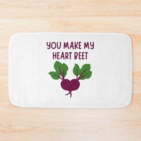 Item preview, You Make My Heart Beet Valentine_s Pun Active  designed and sold by blockdrooks.