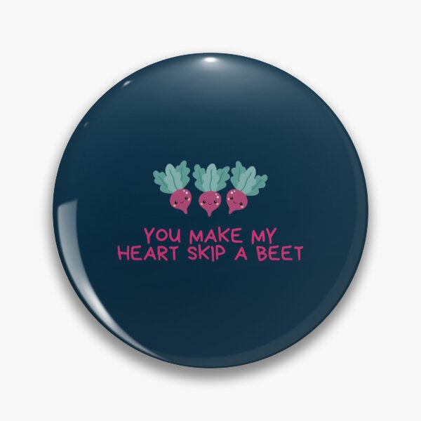 Item preview, You Make My Heart Skip a Beet Pun Design for Food Lovers Active  designed and sold by blockdrooks.