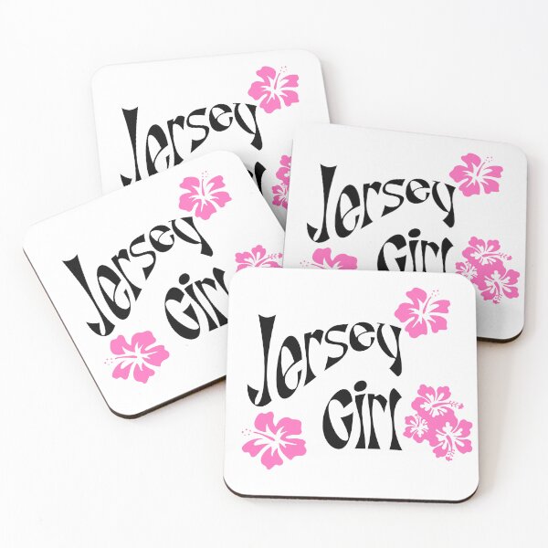 Item preview, Jersey Girl with Pink Flowers designed and sold by Dreams-Memories.