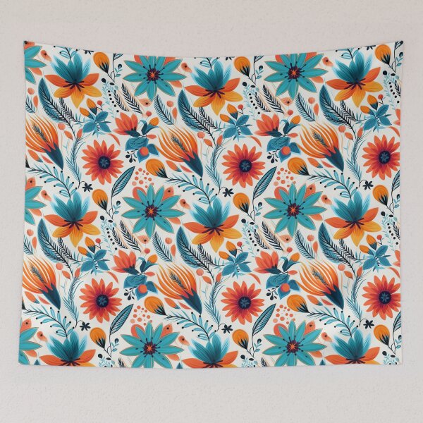 Item preview, Floral Boho Inspired Print designed and sold by centaurydesigns.