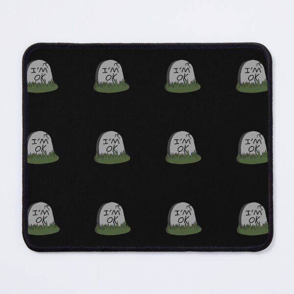 Item preview, I'm OK Gravestone designed and sold by BrainChaosArt.