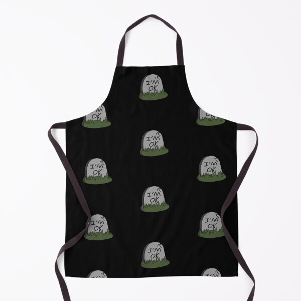 Item preview, I'm OK Gravestone designed and sold by BrainChaosArt.