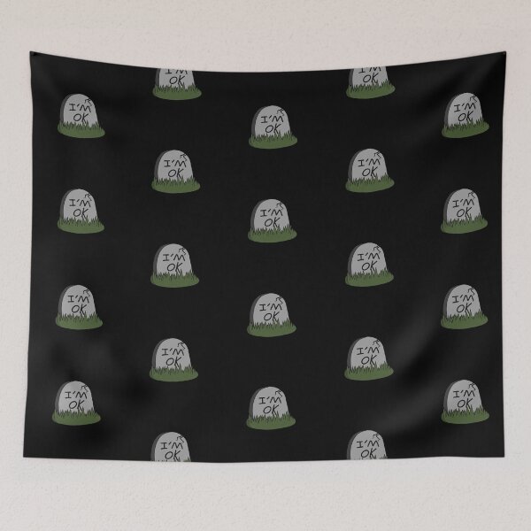 Item preview, I'm OK Gravestone designed and sold by BrainChaosArt.