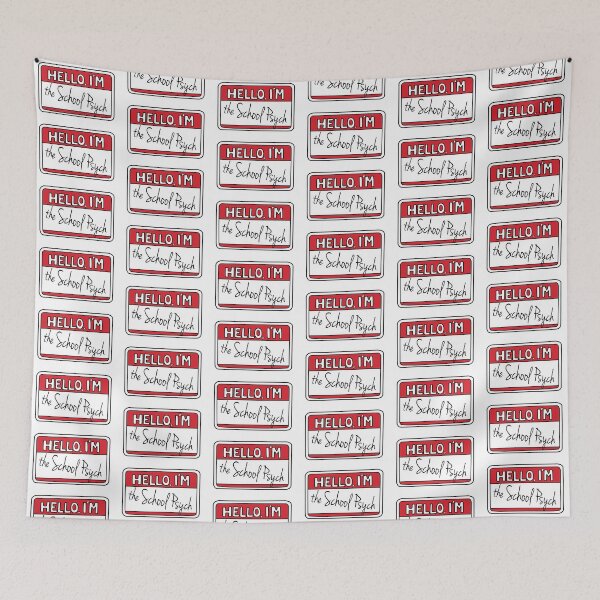 Item preview, Hello, I'm the School Psych designed and sold by bmcgill1.