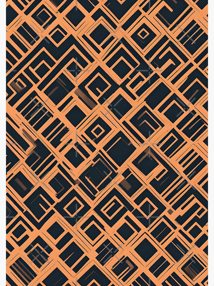 Thumbnail 3 of 3, Journal, Trippy Pattern 6 designed and sold by PSYStickersAUS.