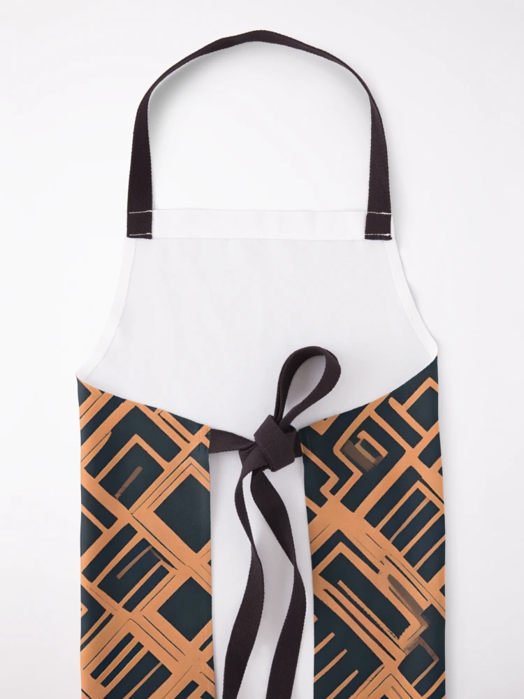 Thumbnail 5 of 6, Apron, Trippy Pattern 6 designed and sold by PSYStickersAUS.