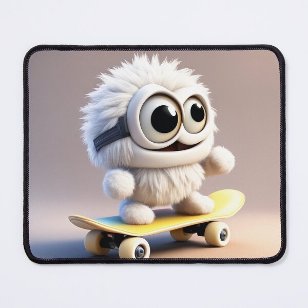Item preview, Cute Mummy Playing Skateboard Cartoon Vector Icon Illustration designed and sold by hjian8219.