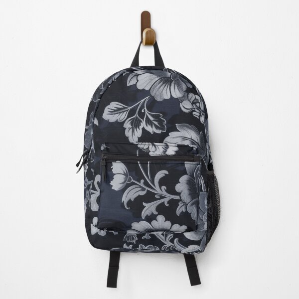 Item preview, Navy and Gray Dark Moody Florals designed and sold by gothart.