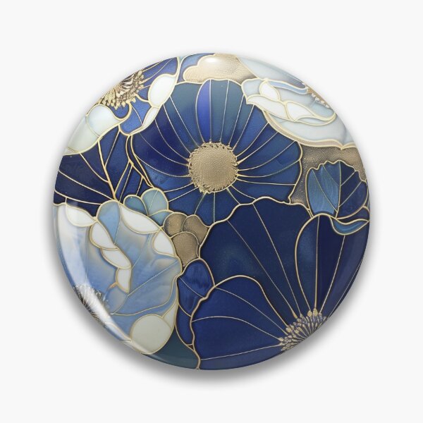 Item preview, Blue Poppies Moody Florals designed and sold by gothart.