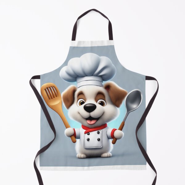 Item preview, Cutdog Chef Holding Spatula and Ladle Cartoon Vector Icon Illustration designed and sold by hjian8219.