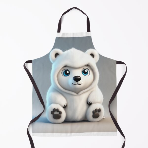 Item preview, Cute Polar Bear Grim Reaper Cartoon Vector Icon Illustration designed and sold by hjian8219.