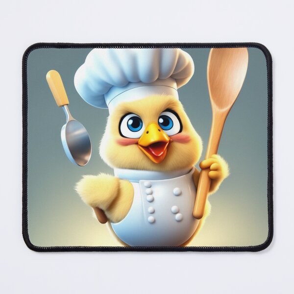 Item preview, Cute Chicken Chef Holding Spatula and Ladle Cartoon Vector Icon Illustration designed and sold by hjian8219.