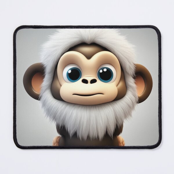 Item preview, Cute Monkey Dracula Vampire Cartoon Vector Icon Illustration designed and sold by hjian8219.