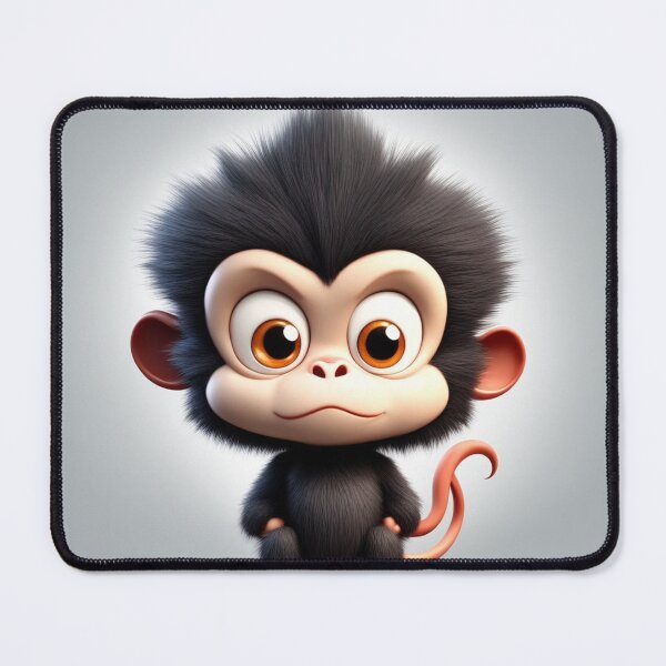 Item preview, Cute Monkey Grim Reaper Cartoon Vector Icon Illustration designed and sold by hjian8219.