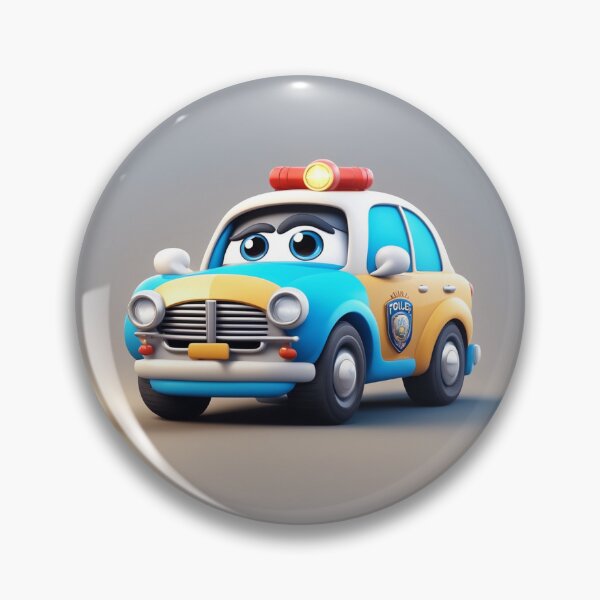 Item preview, Police Car Cartoon Vector Icon Illustration designed and sold by hjian8219.