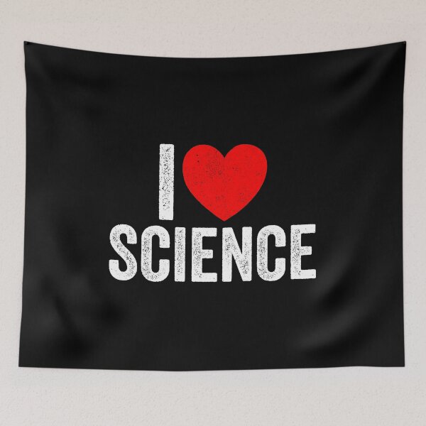 Item preview, I Heart (Love) Science,  designed and sold by kevzadevinca.