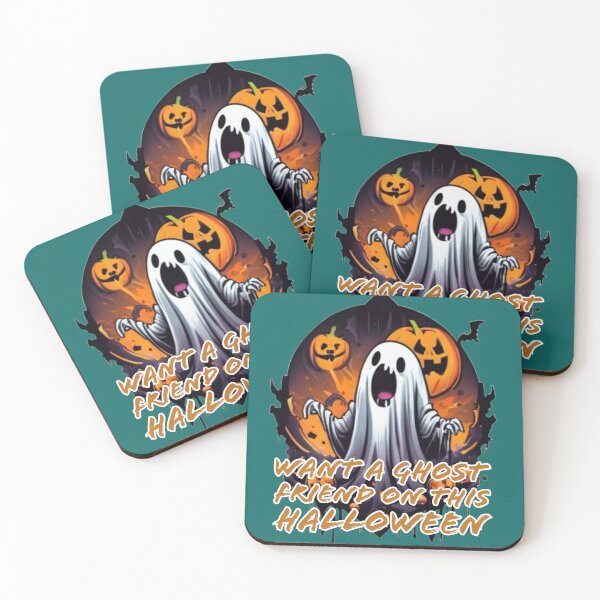 Item preview, Want A Ghost Friend On This Halloween designed and sold by DesignPrePress.
