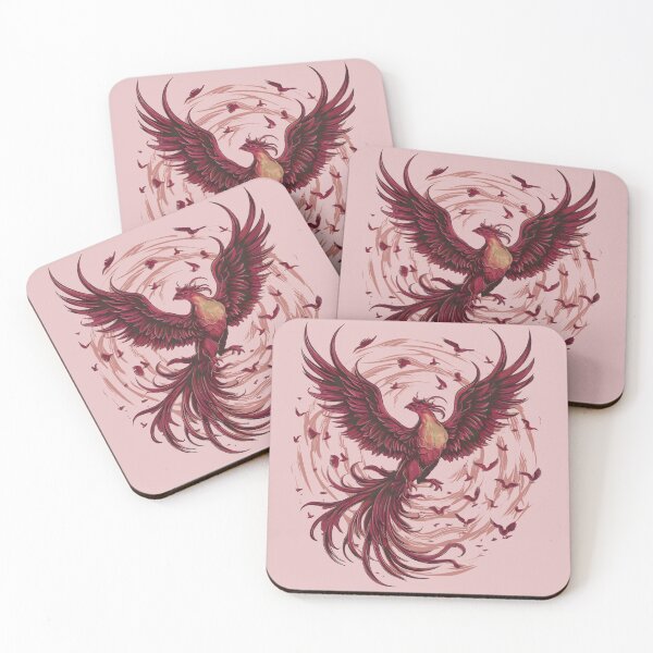 Item preview, Winged Majesty Radiant Phoenix Art designed and sold by Delusion Tees.