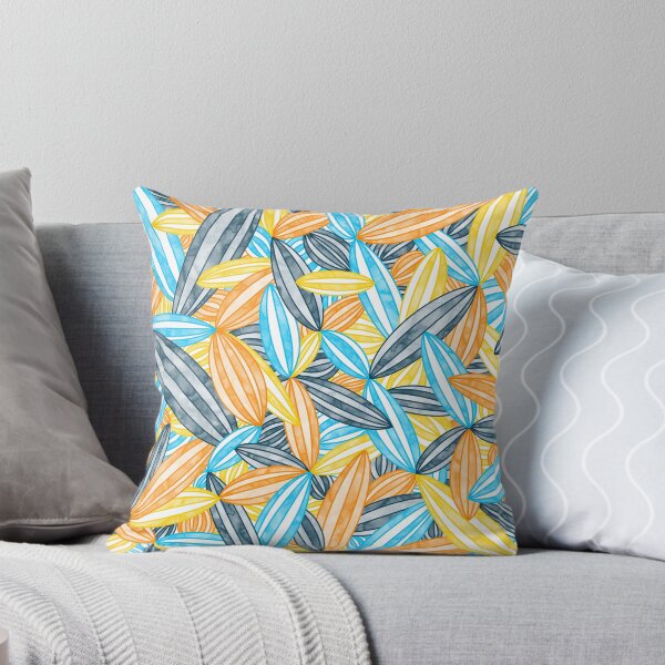 Item preview, AroAce Pride Abstract Zen Flower Petals Orange Yellow Blue designed and sold by JoyfulJen.