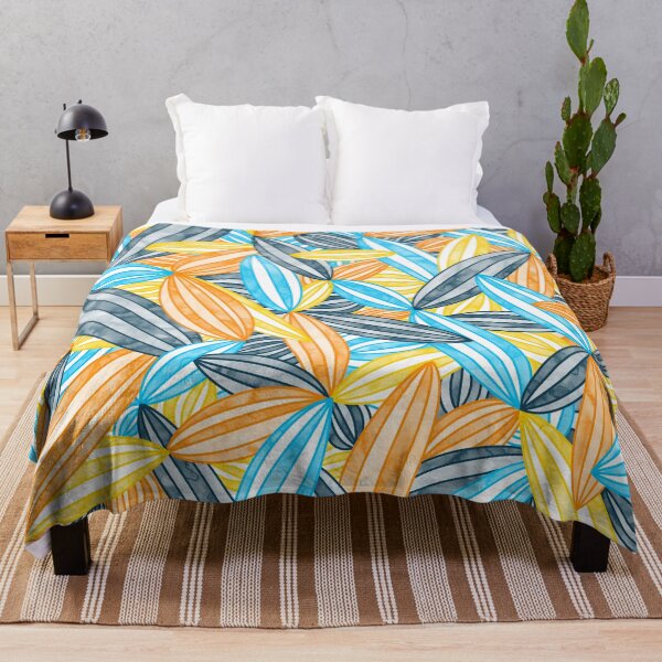 Item preview, AroAce Pride Abstract Zen Flower Petals Orange Yellow Blue designed and sold by JoyfulJen.