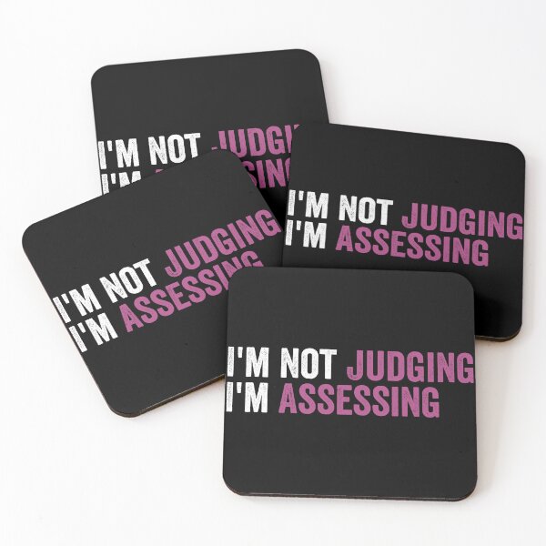 Item preview, I'm Not Judging I'm Assessing designed and sold by kevzadevinca.