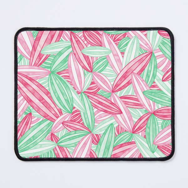 Item preview, Abrosexual Pride Abstract Zen Flower Petals Pink Green designed and sold by JoyfulJen.