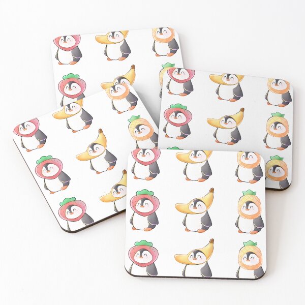 Item preview, Fruit Penguins Set designed and sold by franzieart.