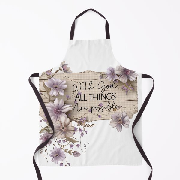 Item preview, With God all things are possible designed and sold by JLZS.