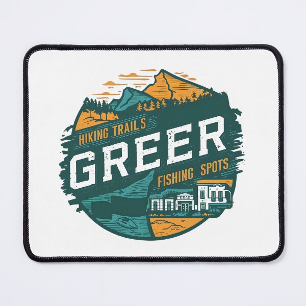 Item preview, Greer Arizona hiking trails, fishing spots designed and sold by mood-draftsman.
