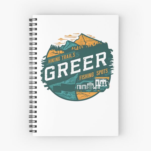 Item preview, Greer Arizona hiking trails, fishing spots designed and sold by mood-draftsman.