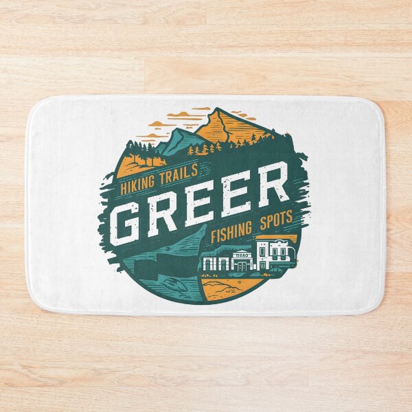 Item preview, Greer Arizona hiking trails, fishing spots designed and sold by mood-draftsman.