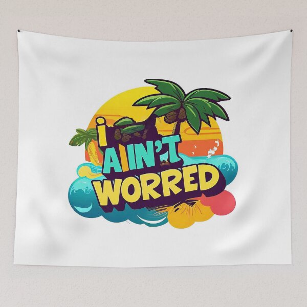Item preview, I ain't worried with Palms  designed and sold by alllyxispace.