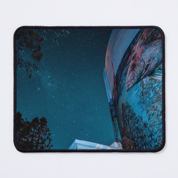 Item preview, Fish Mural Under the Starry Sky designed and sold by LunaDreamStudio.