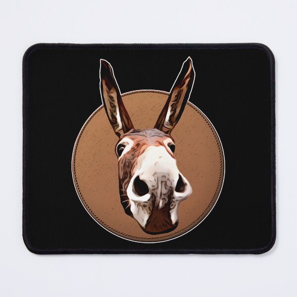 Item preview, Funny Donkey Face with a Big Nose designed and sold by Michael van der Hoorn.