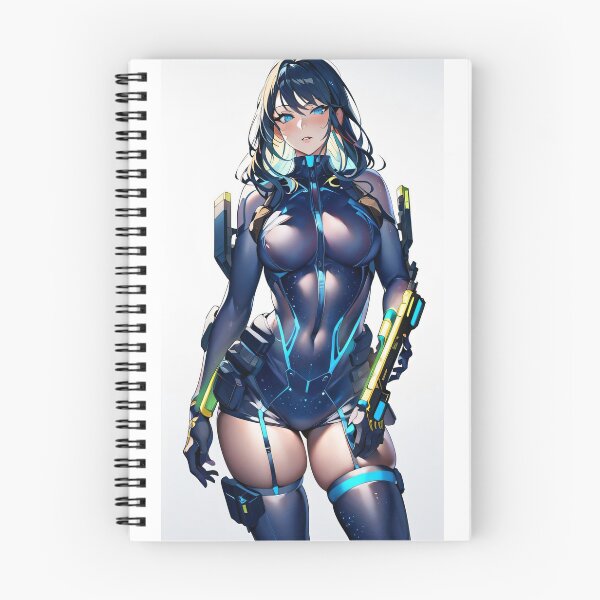 Item preview, Futuristic Cyber Bad Girl designed and sold by KillerCrafts.